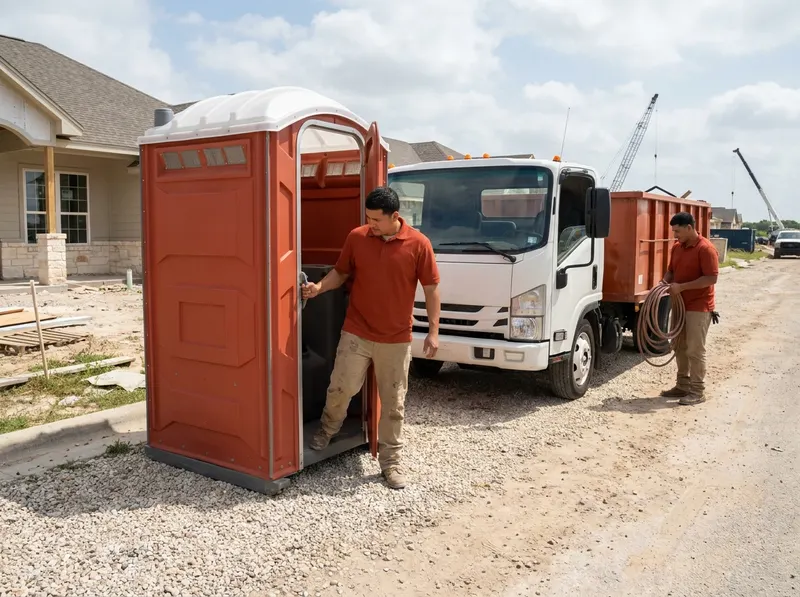 High-Rise & Crane-Lift Portable Toilets in Corpus Christi, TX